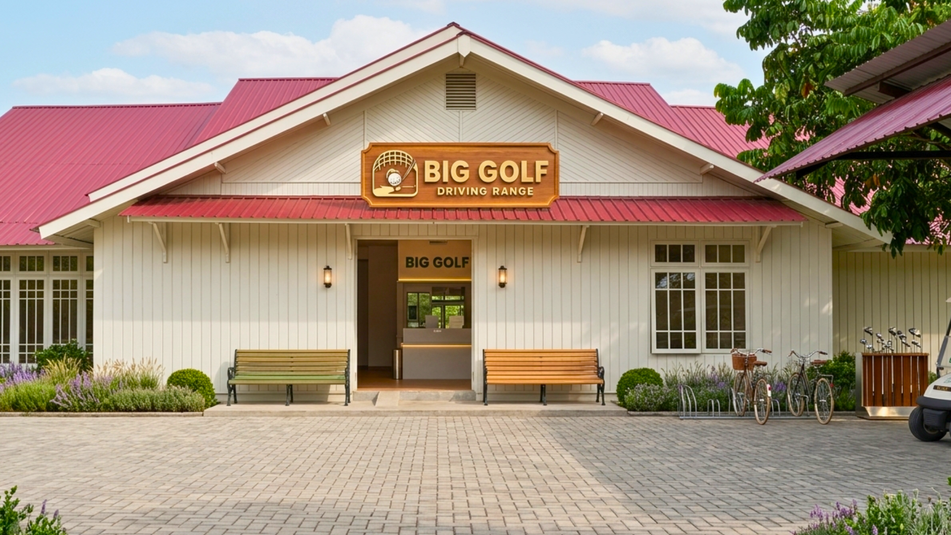 Area depan lokasi Big Golf terkini
